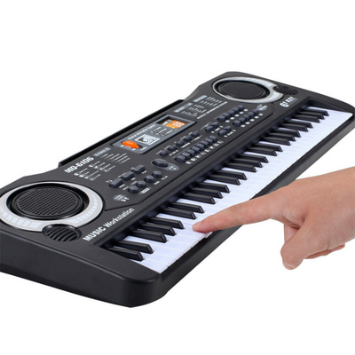 Digital Music Electronic Keyboard for Kids 61 Key Electric Piano Organ with Microphone