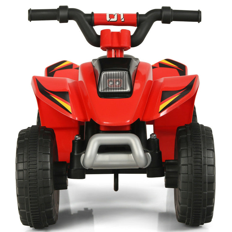 6V Kids Electric Ride On Toy 4 Wheels ATV Riding