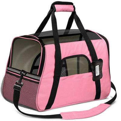 Pet Dog Cat Carrier Travel Sleeping Tote Bag Airline Approved