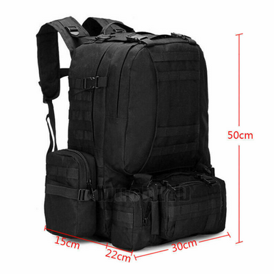 60L Outdoor Military Molle Tactical Backpack Rucksack Camping Hiking Travel Bag