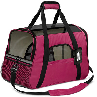 Pet Dog Cat Carrier Travel Sleeping Tote Bag Airline Approved