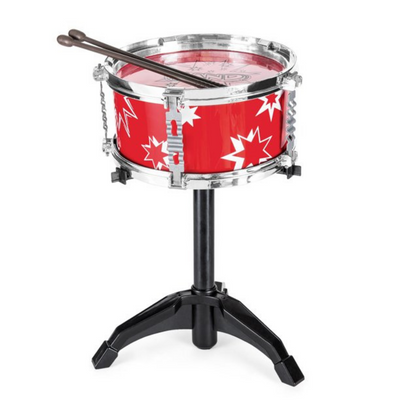 11Pcs Kid's Starter Drums Set Kit Bass Tom Snare Drums Cymbal Drumsticks Foot Pedal & Stool