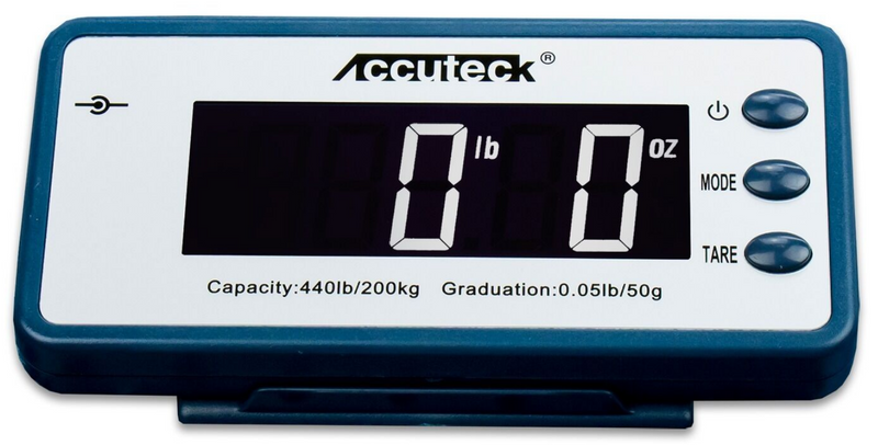440lb Heavy Duty Digital Metal Industry Shipping Postal Scale with AC Adapter