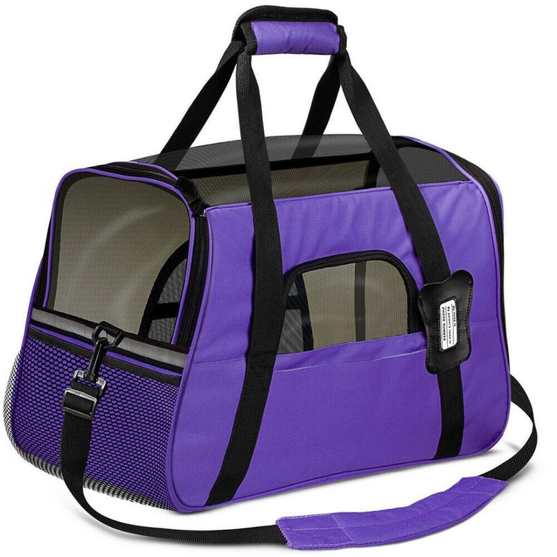 Pet Dog Cat Carrier Travel Sleeping Tote Bag Airline Approved