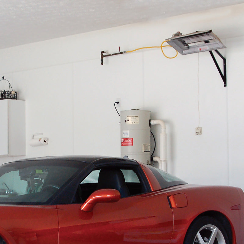 Natural Gas Garage Heater, Radiant Wall Ceiling Mount Heater 25,000 BTU