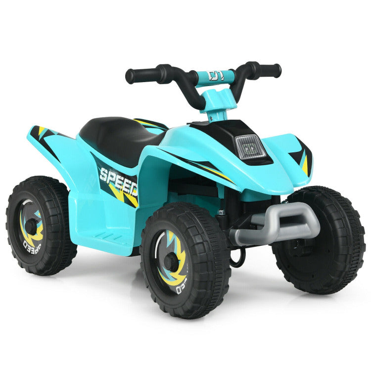 6V Kids Electric Ride On Toy 4 Wheels ATV Riding