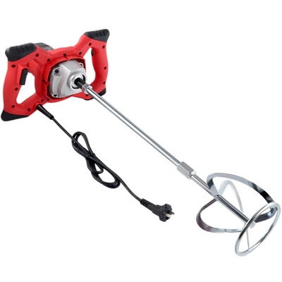 2100W Electric Cement Mortar Mixer Portable Concrete Mixer Paint Tile Plaster Rotary Mixing Drill