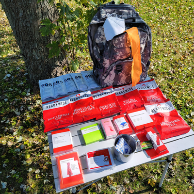 5-Day Emergency Survival Backpack Bug Out Bag