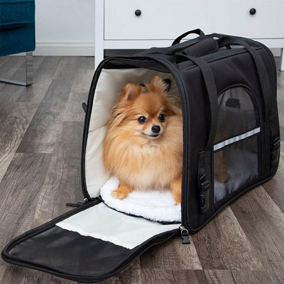 Pet Dog Cat Carrier Travel Sleeping Tote Bag Airline Approved