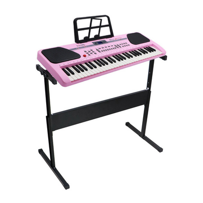 Piano Keyboard 61 Key Music Electronic Keyboard Electric Digital Piano Organ with Stand & Microphone