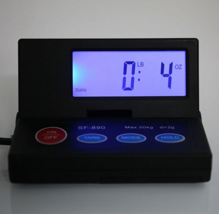 110lb Digital Shipping Postal Scale Platform Weighing Scale with AC Adapter