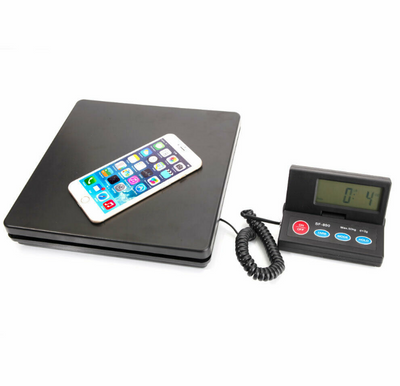 110lb Digital Shipping Postal Scale Platform Weighing Scale with AC Adapter
