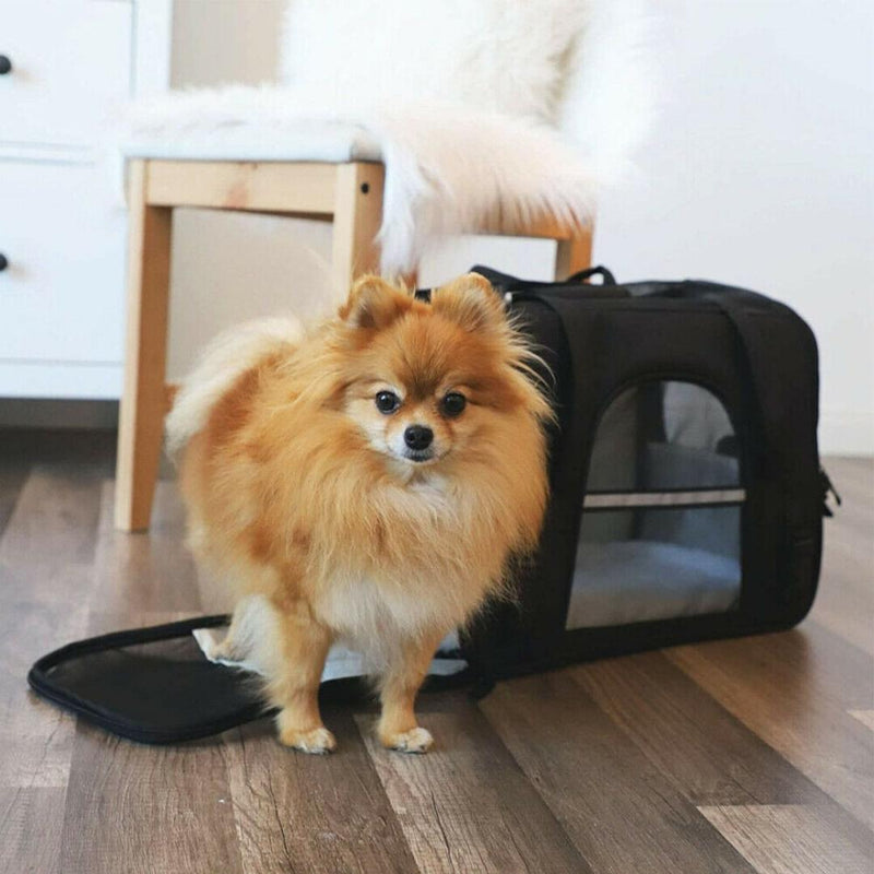 Pet Dog Cat Carrier Travel Sleeping Tote Bag Airline Approved