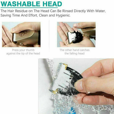 Electric Pet Dog Cat Hair Trimmer Shaver Razor Grooming Clipper Scissor Kit Set