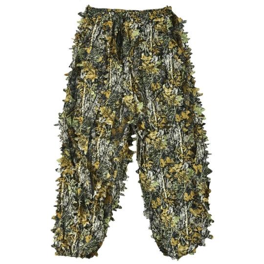 3D Camouflage Ghillie Suit Set Survival Gear Leaf Jungle Forest Wood Hoodie Jacket and Trousers