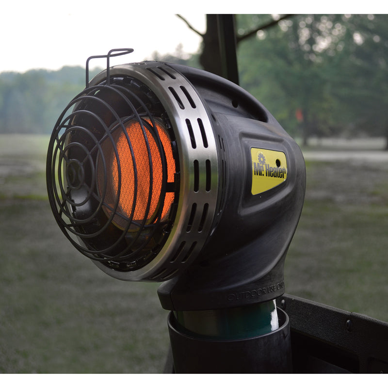 Golf Cart Propane Heater, Radiant Wind-Resistant Heater with Safety Switch 4000 BTU