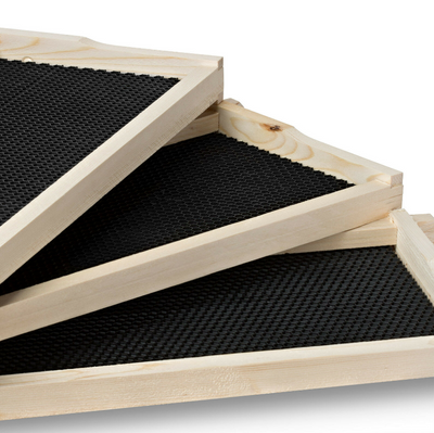 Beehive 10 Frame Add-On 10 Deep Replacement Frames Langstroth Bee Box Beekeeping Supplies