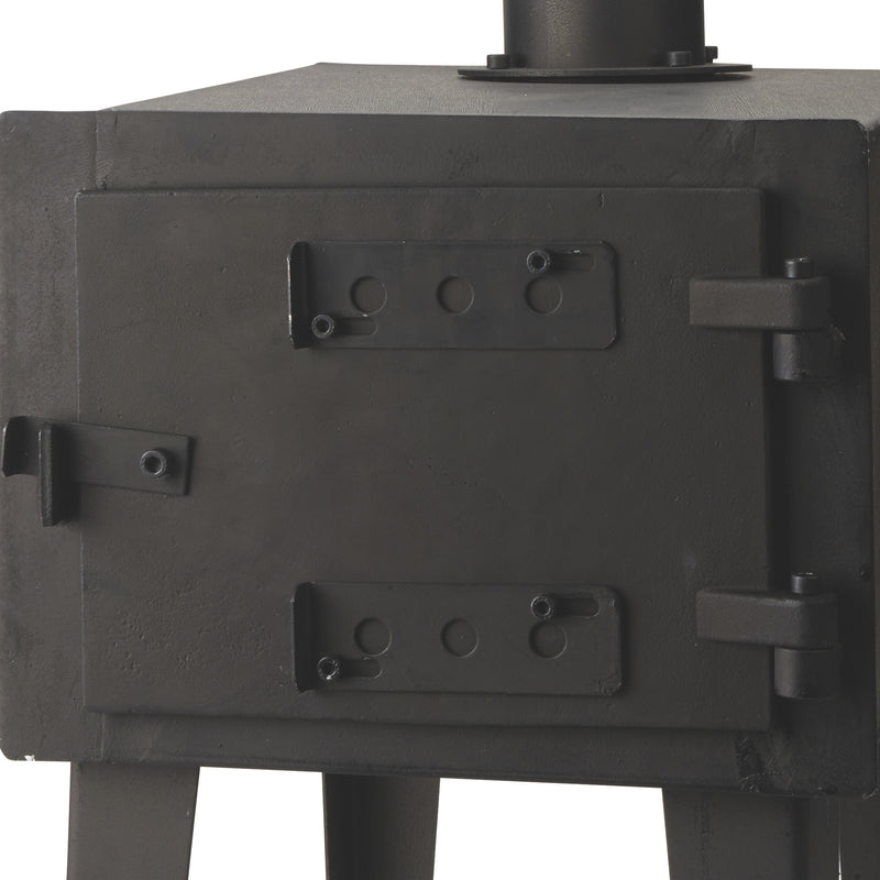 Wood Burning Stove, Outdoor Wood Stove Log Burner Cast Iron Heavy-Duty