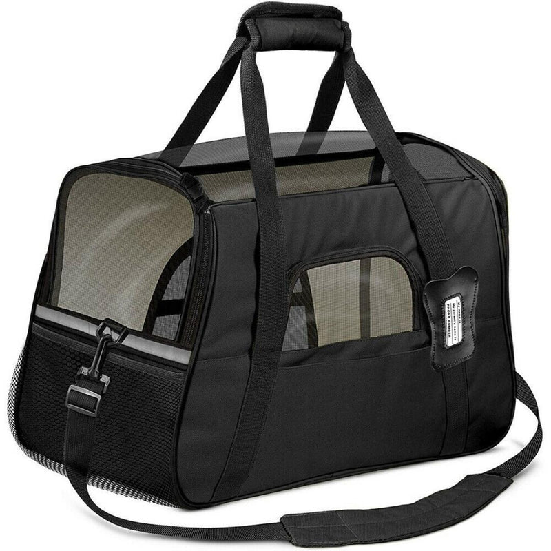 Pet Dog Cat Carrier Travel Sleeping Tote Bag Airline Approved