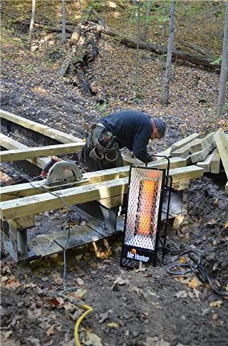 Outdoor Propane Radiant Heater, Portable Heater with Wheels 35,000 BTU