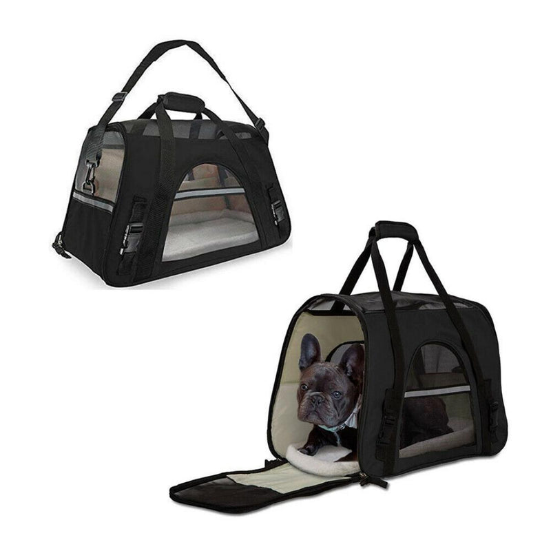 Pet Dog Cat Carrier Travel Sleeping Tote Bag Airline Approved