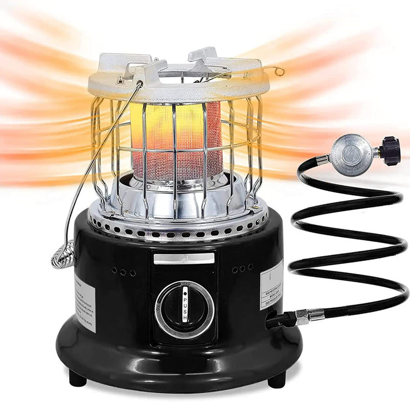 Portable Propane Heater, Outdoor Indoor Gas Heater Cooker Combo
