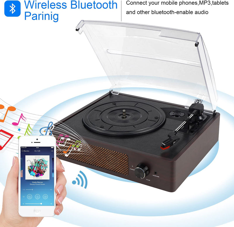 vinyl album turntable