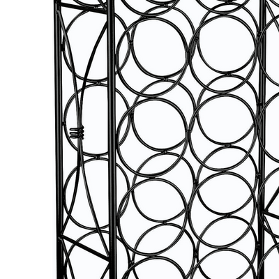 23 Bottle French Style Wine Rack Storage for Home Bar and Wine Cellar