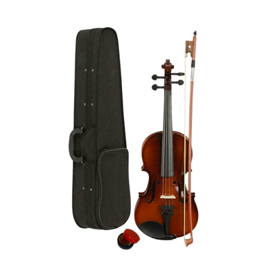 1/4 Size Kid's Acoustic Violin with Violin Bow, Case & Rosin