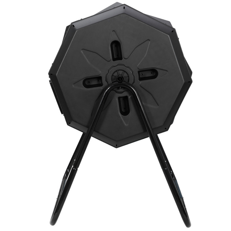43 Gallon Rotating Composter - Compost Tumbler Outdoor Garden Best Compost Bin for Organic Waste Fertilizer