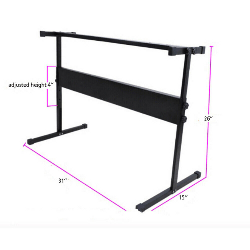 Piano Keyboard 61 Key Music Electronic Keyboard Electric Digital Piano Organ with Stand & Microphone