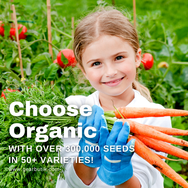 Survival Garden 300,000 Heirloom Non-GMO Open Pollinated Vegetable Seeds