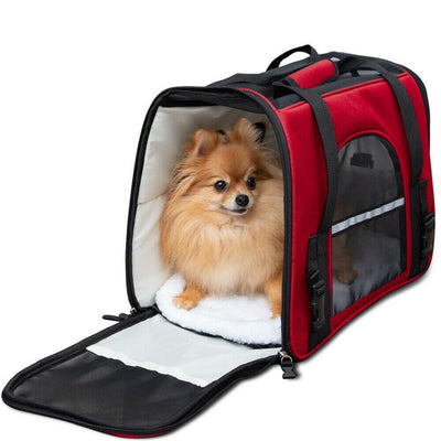 Pet Dog Cat Carrier Travel Sleeping Tote Bag Airline Approved