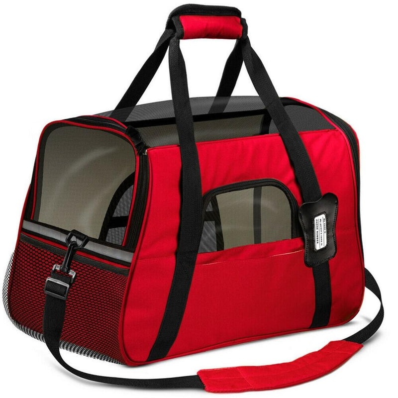 Pet Dog Cat Carrier Travel Sleeping Tote Bag Airline Approved