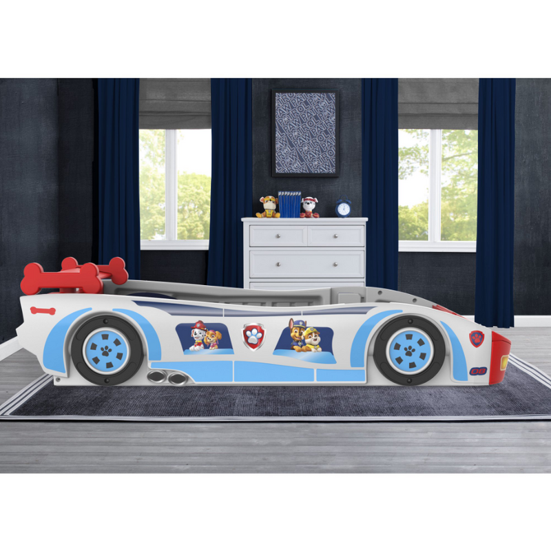 Nick Jr. PAW Patroller Race Car Twin Bed