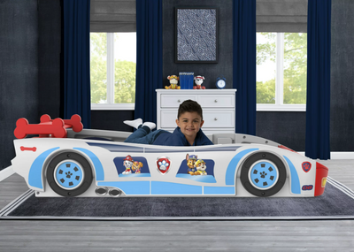 Nick Jr. PAW Patroller Race Car Twin Bed