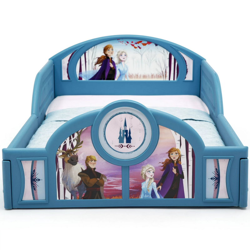 Disney Frozen II Plastic Sleep and Play Toddler Bed