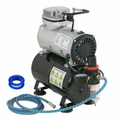 1/5 HP Airbrush Air Brush Compressor Kit With 3L Tank Paint Hobby Cake Tattoo