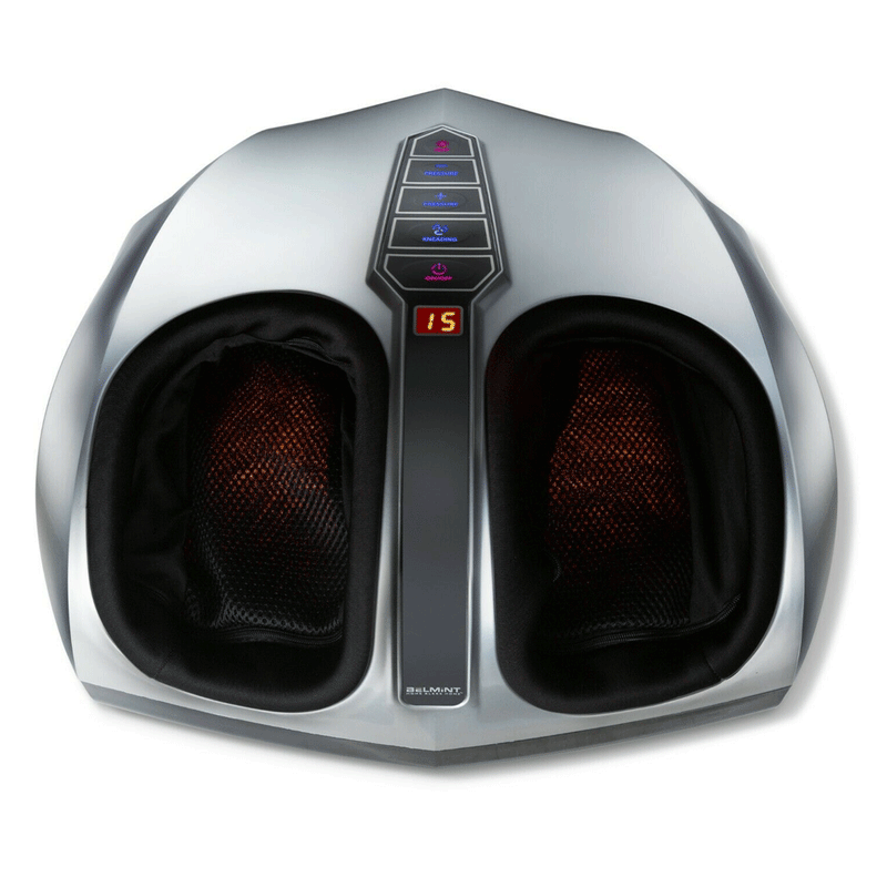 Miko Shiatsu Foot Massager With Deep Kneading, Heat Therapy & Rolling Massage