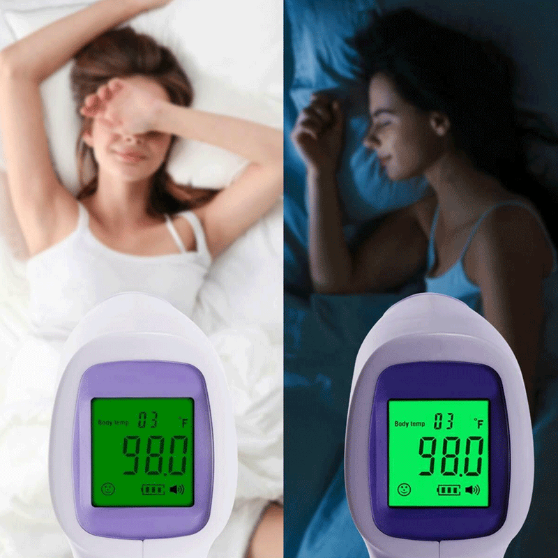 Forehead Thermometer Infrared FDA CE Digital No-Touch for Kids Adult Body Fever FBM