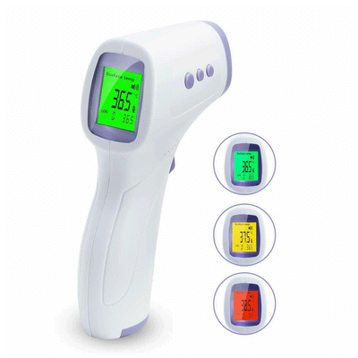 Forehead Thermometer Infrared FDA CE Digital No-Touch for Kids Adult Body Fever FBM