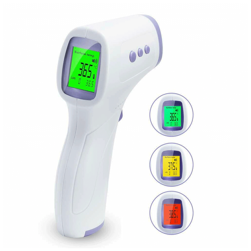 Forehead Thermometer Infrared FDA CE Digital No-Touch for Kids Adult Body Fever FBM
