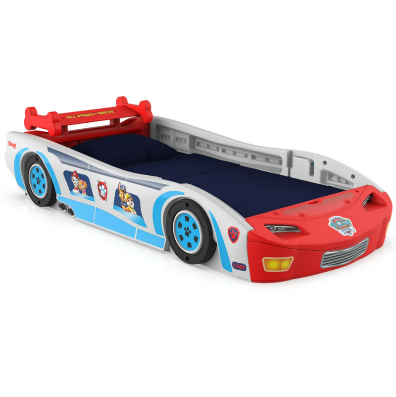 Nick Jr. PAW Patroller Race Car Twin Bed