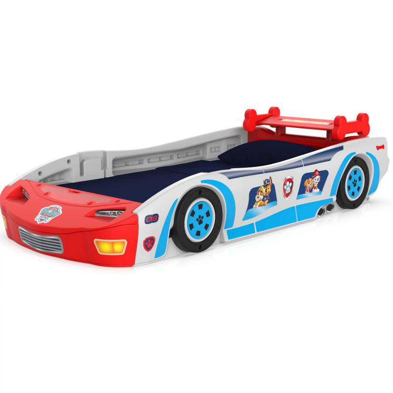 Nick Jr. PAW Patroller Race Car Twin Bed