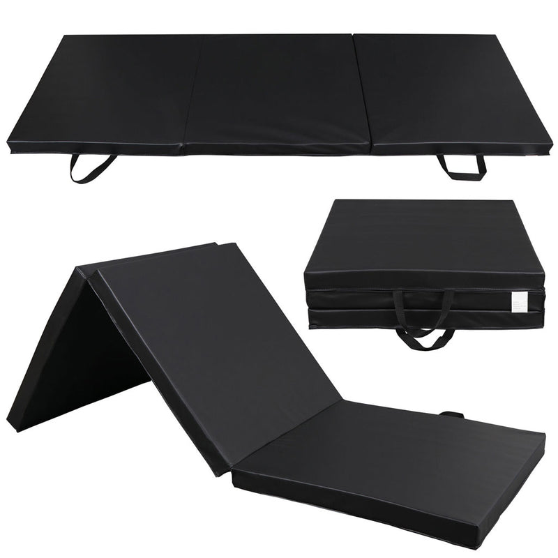 Heavy Duty Folding Mat Thick Foam Fitness Exercise Gymnastics Panel Gym Workout