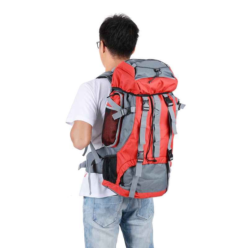 Waterproof 70L Outdoor Camping Travel Hiking Bag Backpack Daypack Trek Rucksack