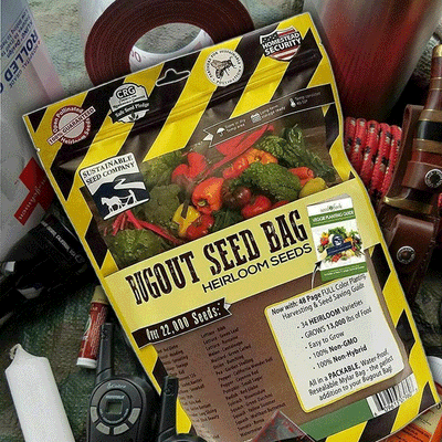 Survival Garden 22,000 Non-GMO Heirloom Vegetable Seed 34 Variety
