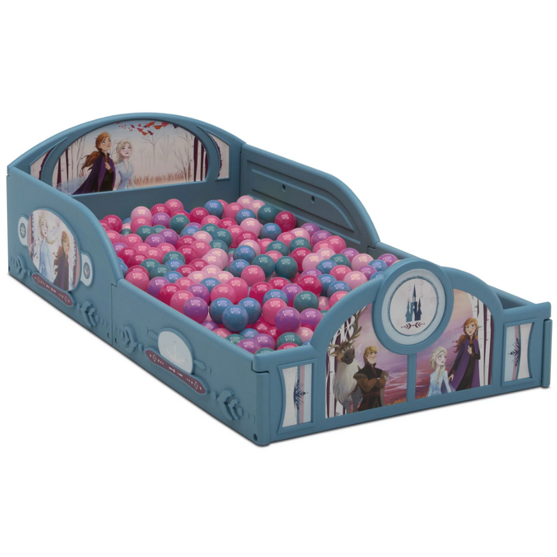 Disney Frozen II Plastic Sleep and Play Toddler Bed