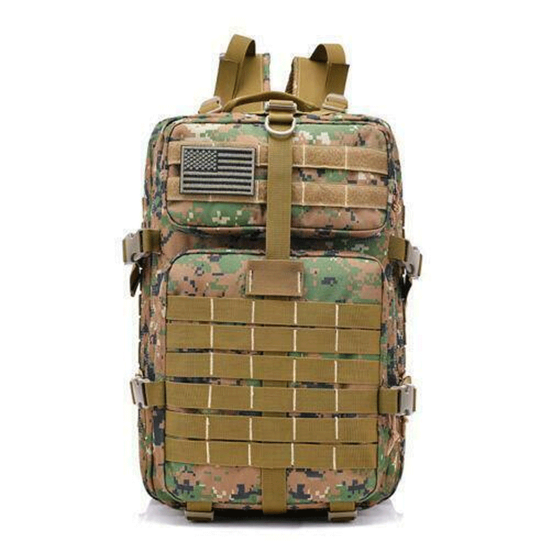 40L Military Tactical Backpack Rucksack Large Waterproof Outdoor Hiking