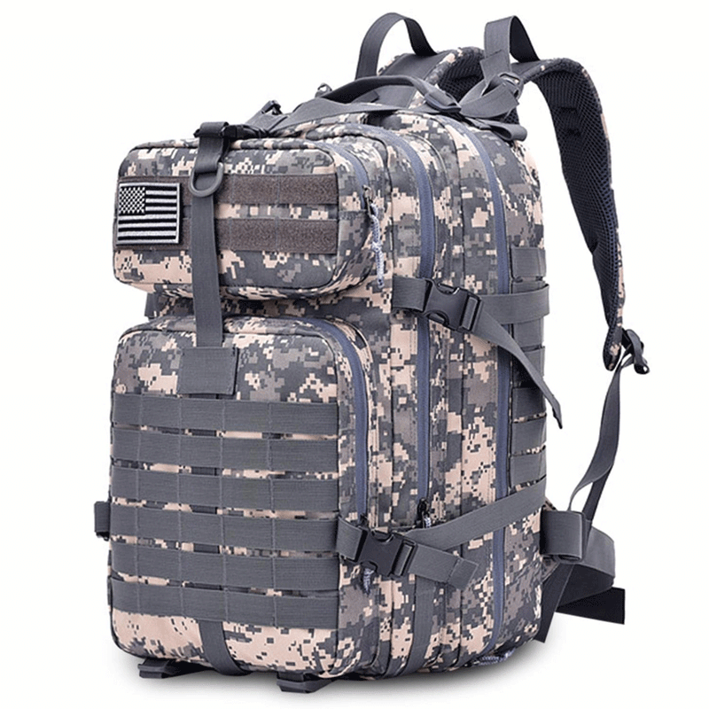 40L Military Tactical Backpack Rucksack Large Waterproof Outdoor Hiking